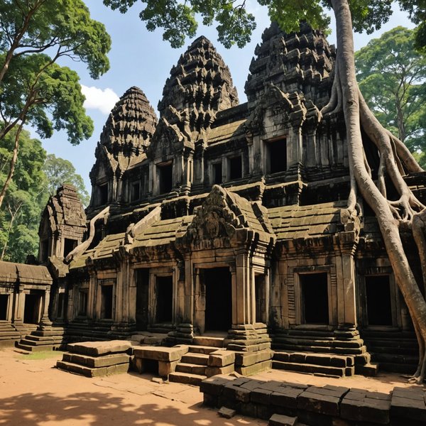 Comment organiser une visite des temples d'Angkor Thom au Cambodge?