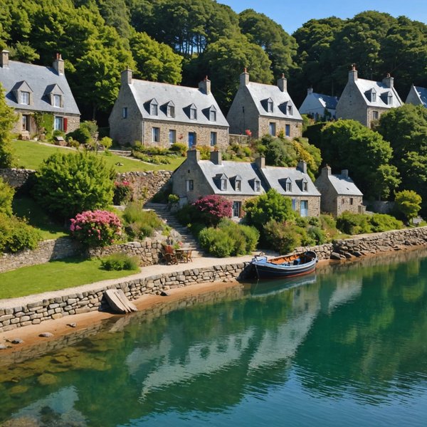 Quels sont les avantages de louer une maison de vacances en Bretagne avec des ateliers de broderie et des excursions en mer?